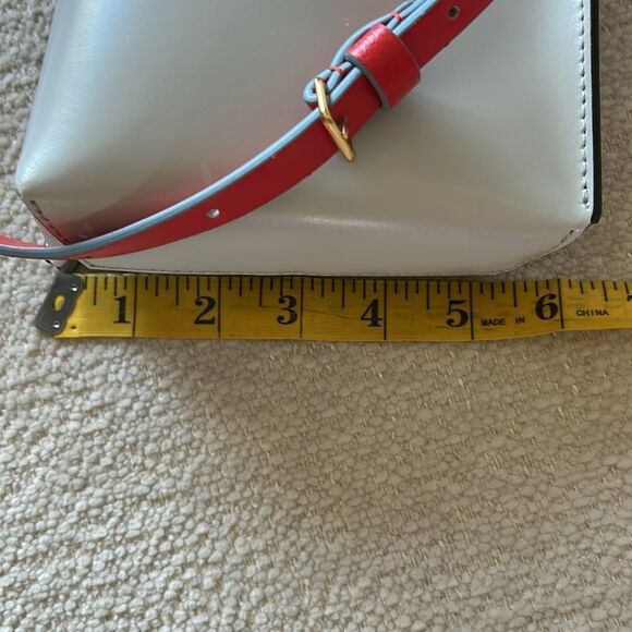 MARNI Mini Leather Tote Bag,Grey/ Black, NEW no tags comes with Dust bag. - Picture 11 of 13